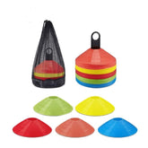 Set 50 Conos Lenteja 🟡 con Soporte y Bolso | Entrenamiento Deportivo Chile